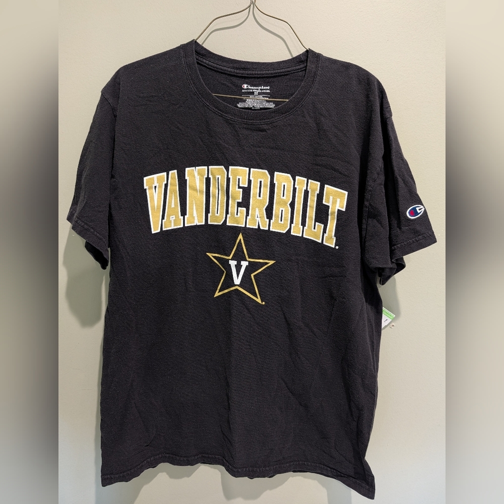 Champion Black Vanderbilt T-Shirt